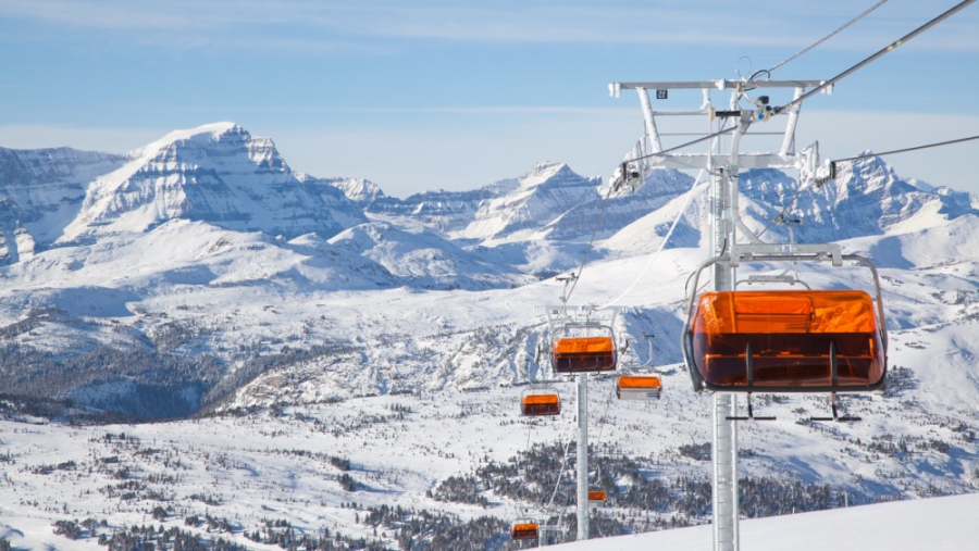 Wintersport in Banff - Canada